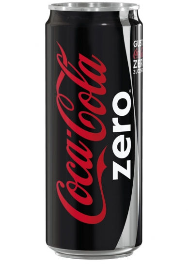 Coca zero lattina